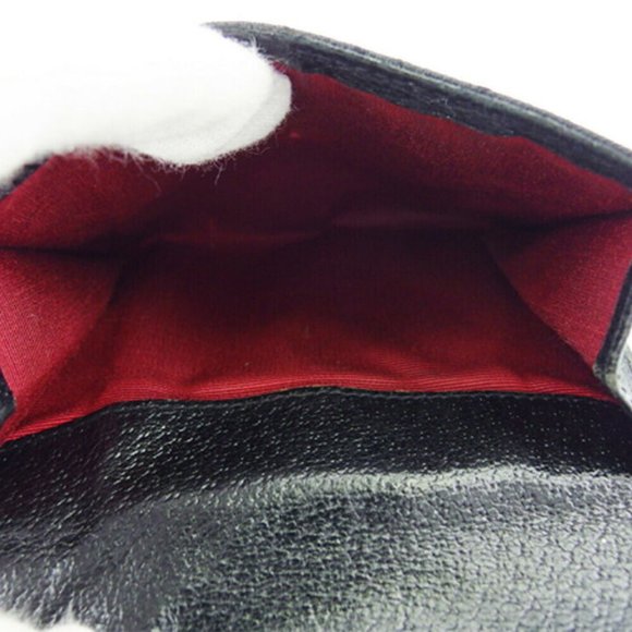 BVLGARI W hook purse logo mania canvas �~ leather Authentic used - Picture 6 of 9